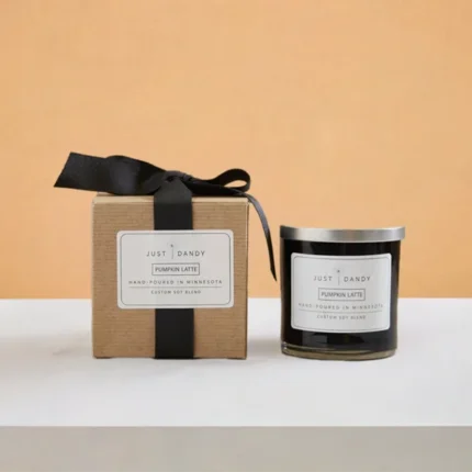 Vintage Candle Packaging