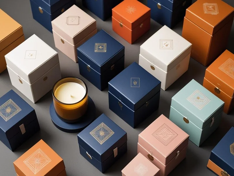 Custom Candle Packaging Boxes