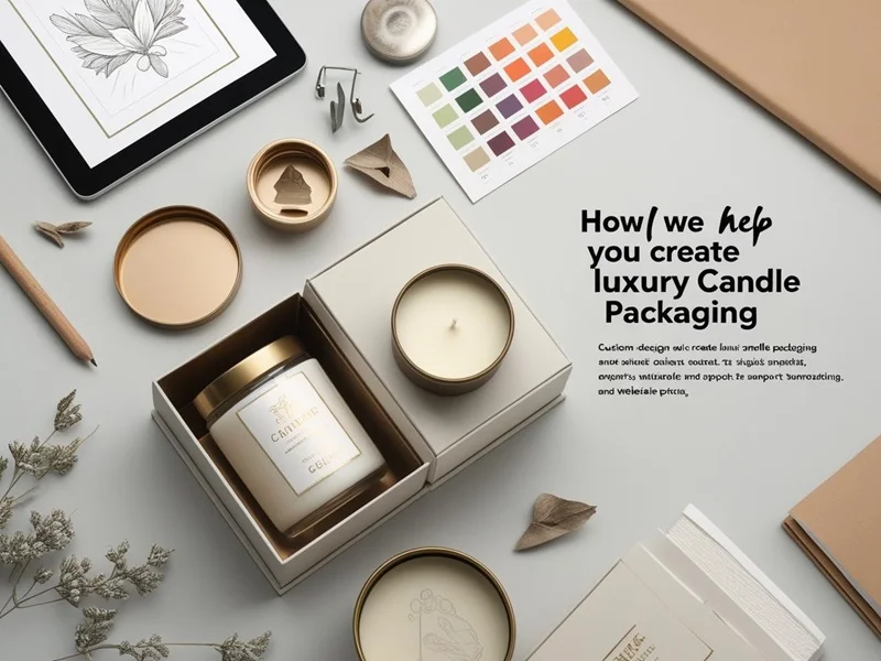 How We Help at Custom Luxury Candle Boxes