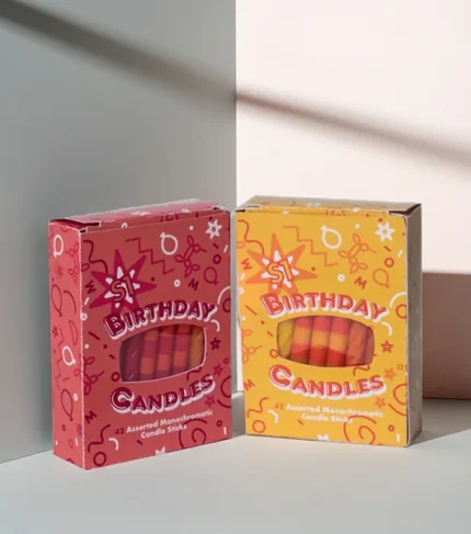 Birthday Candle Boxes