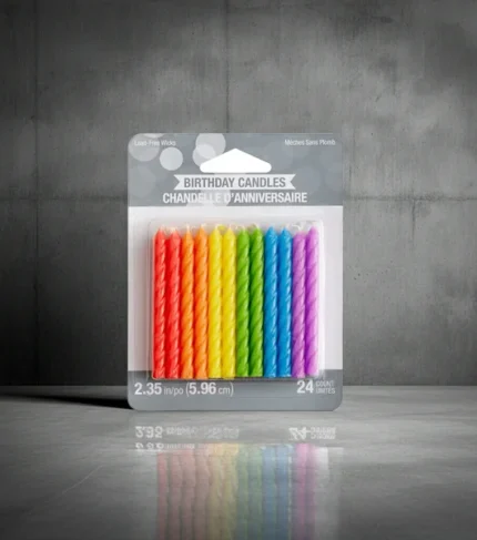 Birthday Candle Boxes Priniting